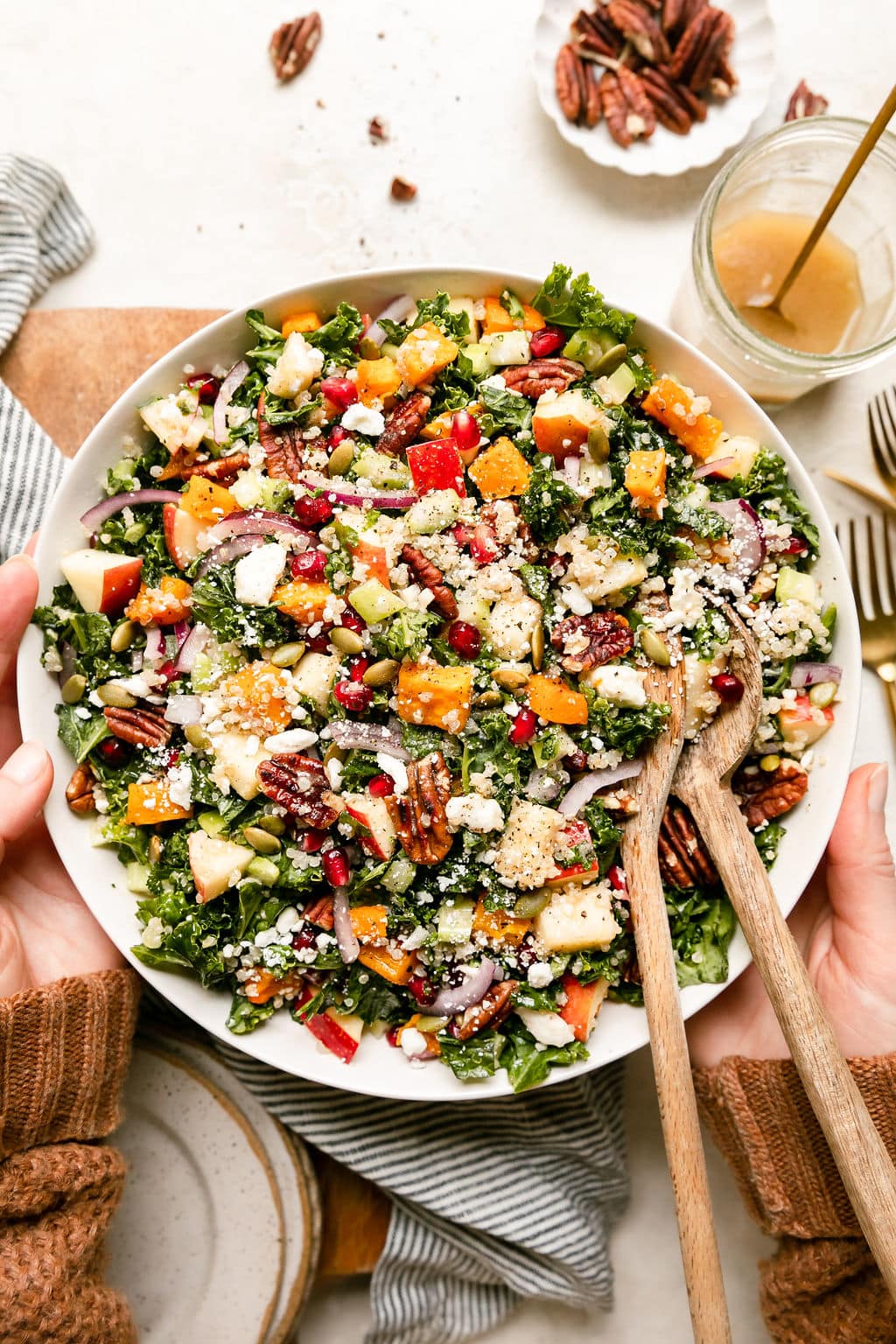 Harvest Salad with Quinoa and Butternut Squash