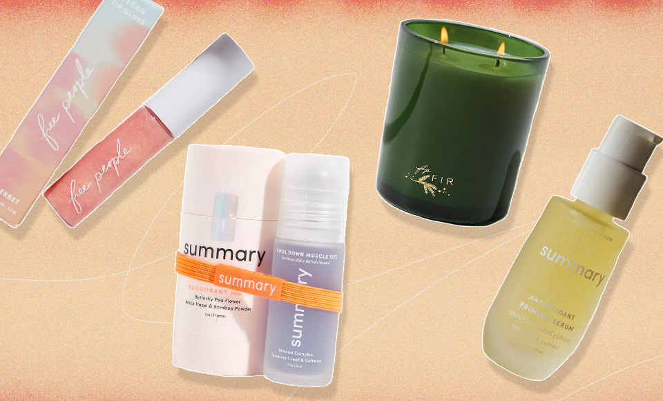 Free People Beauty Is Full of Vegan Lip Gloss, Luxe Candles & Natural Deodorant