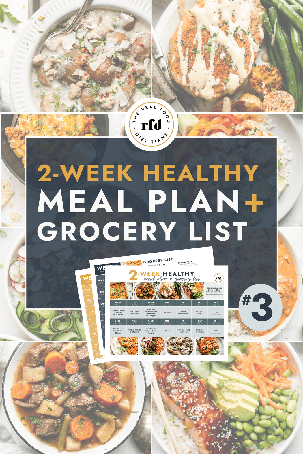 2-Week Healthy Meal Plan #4 with Grocery List