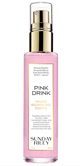 sunday riley pink drink firming resurfacing essence Give Yourself These Valentines Day Beauty Gifts — You Deserve It