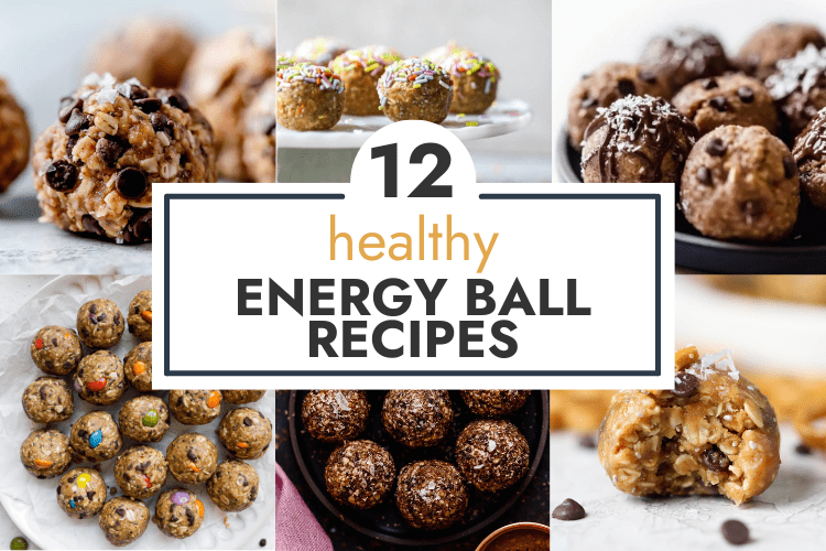 12 Energy Ball Recipes (Healthy Snack Recipes)