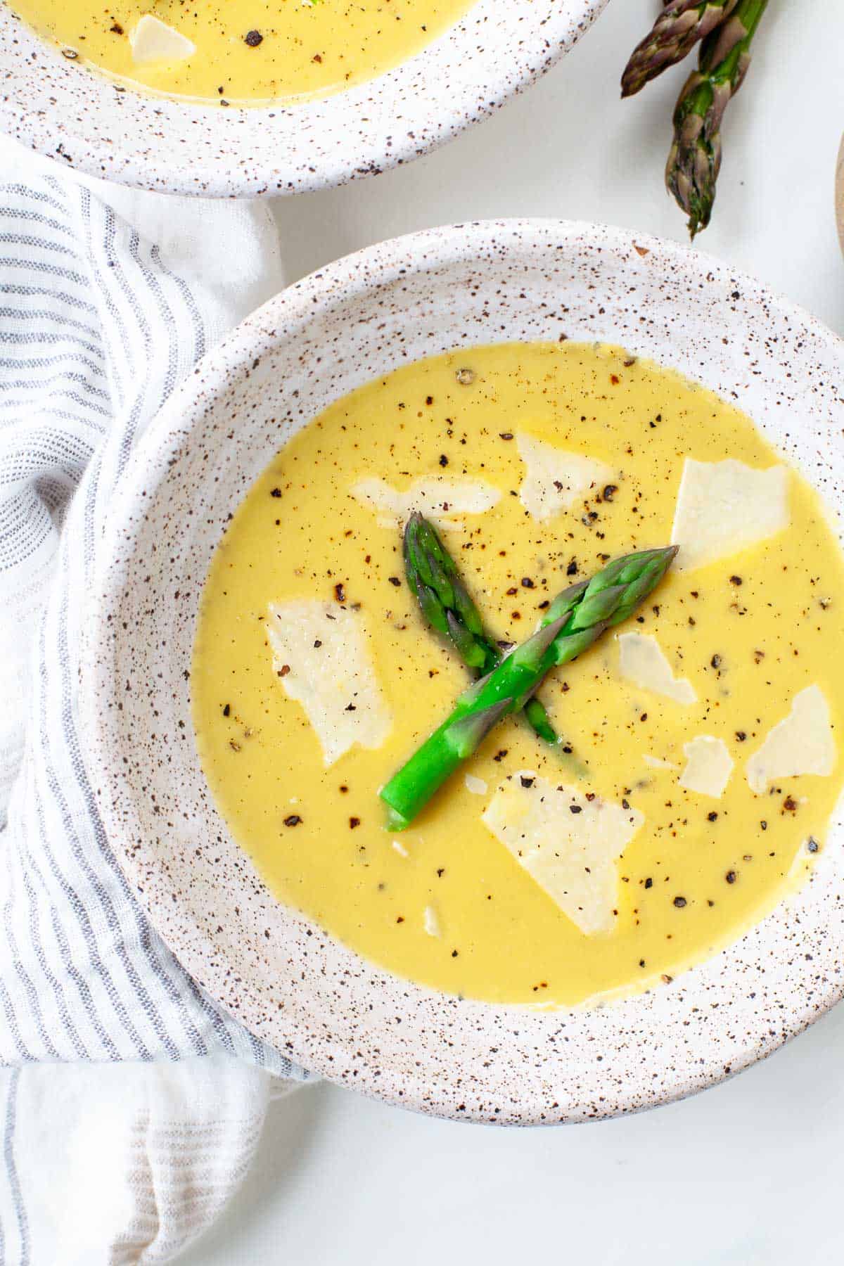Instant Pot Asparagus Soup | Kara Lydon
