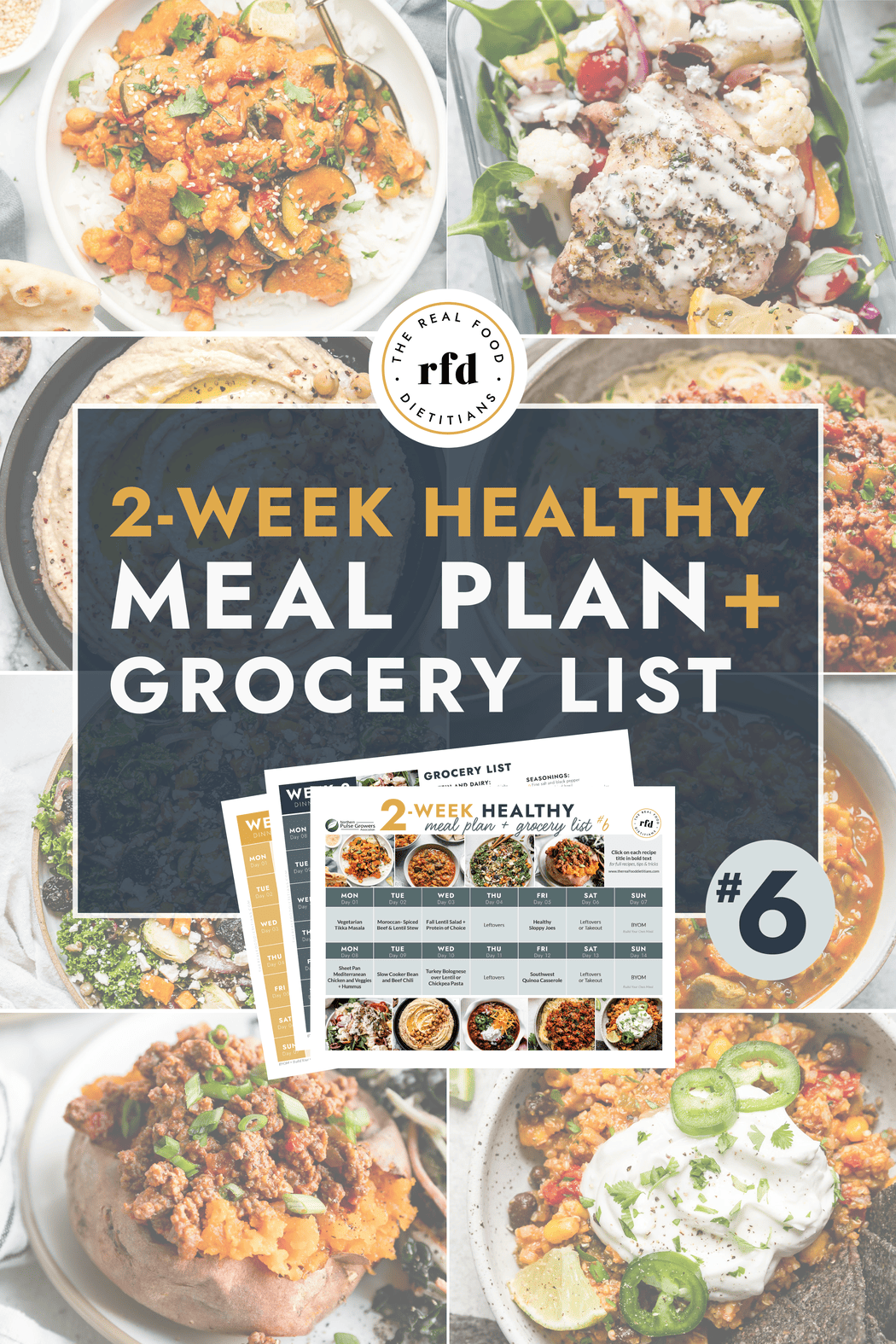 2-Week Healthy Meal Plan #6 (Fall Meal Plan)
