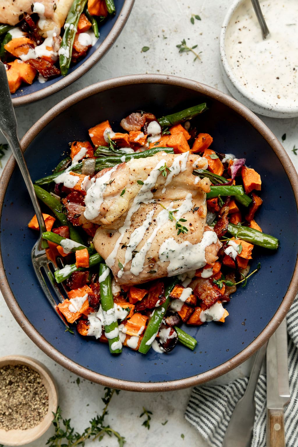 Chicken Bacon Ranch (Sheet Pan Recipe) 