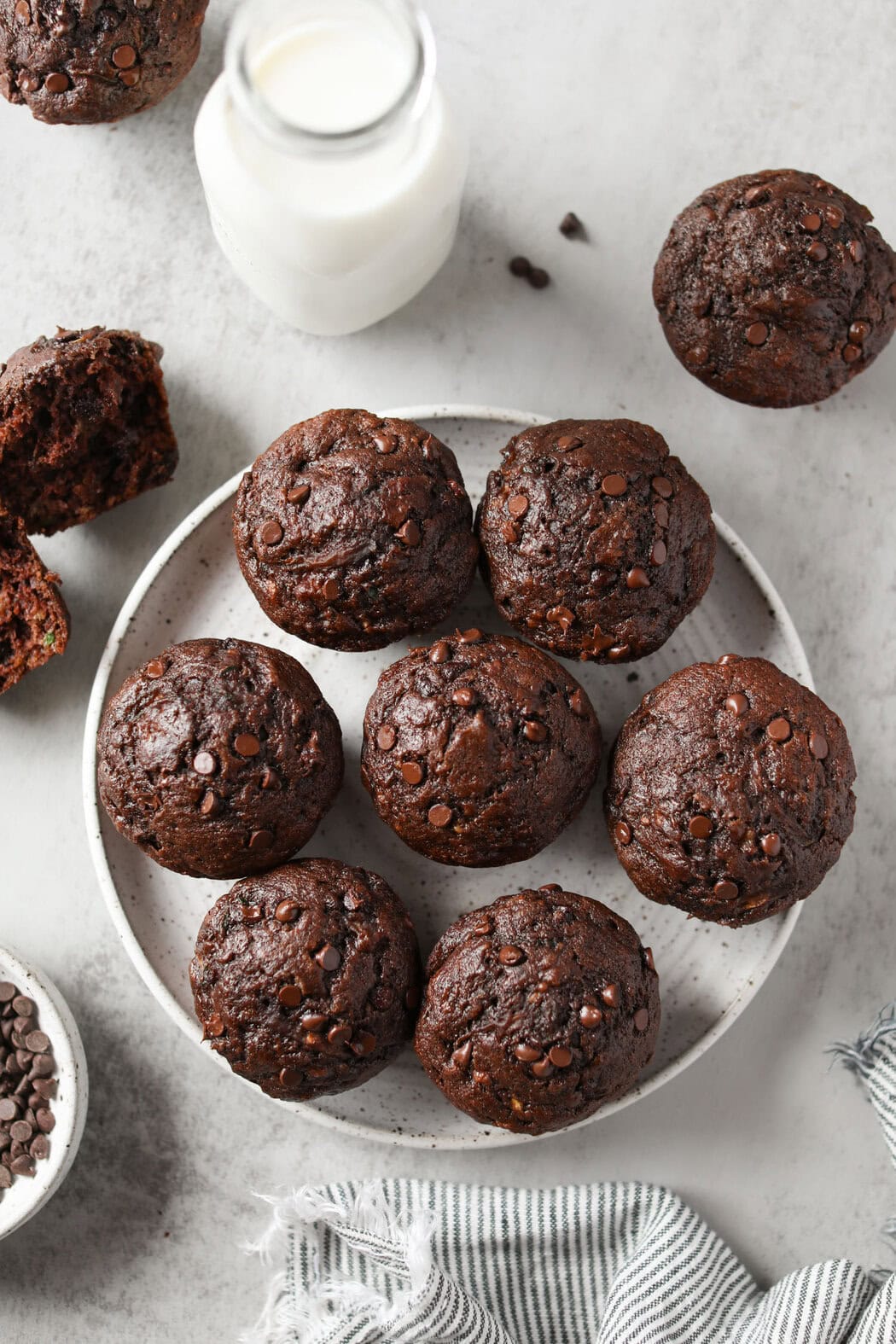 Chocolate Zucchini Muffin Recipe