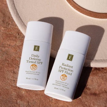 Daily Defense Tinted SPF and Radiant Protection SPF Fluid