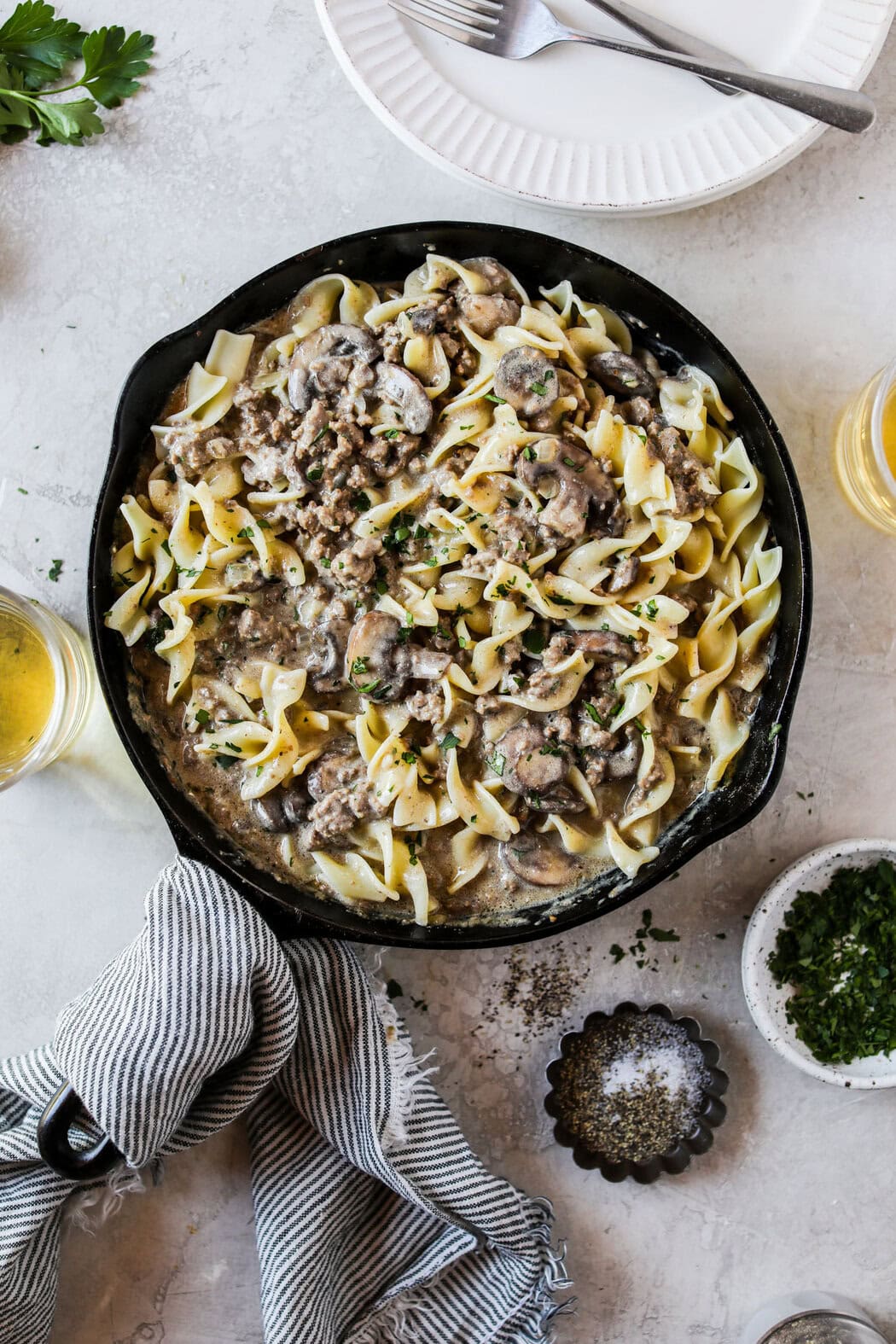 Ground Beef Stroganoff Recipe