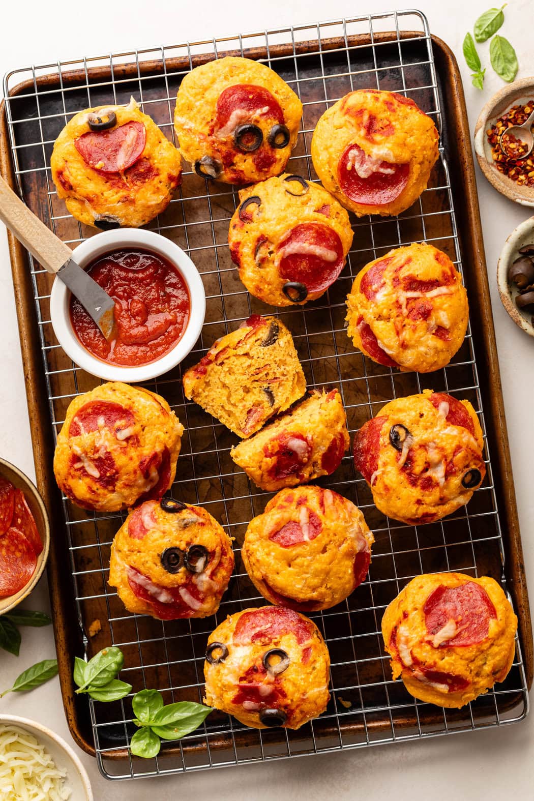 Easy Pizza Muffin Recipe